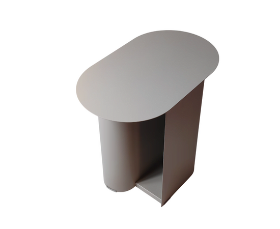 Журнальный столик Yvaine металл серый, изображение 5 | Интернет магазин мебели и декора LifeDekor