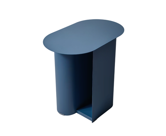 Журнальный столик Yvaine металл синий, изображение 3 | Интернет магазин мебели и декора LifeDekor