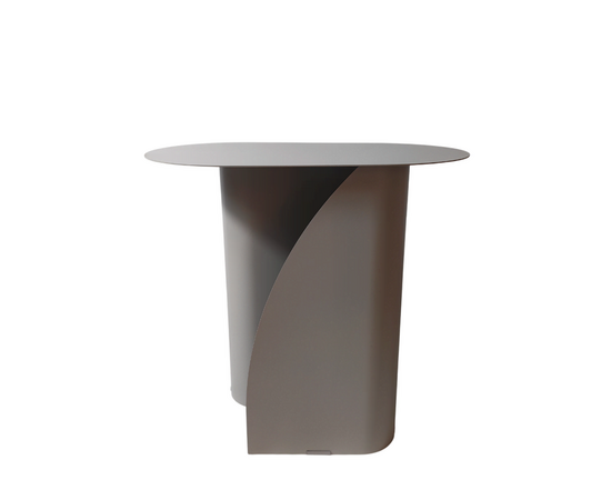 Журнальный столик Yvaine металл темно-серый, изображение 3 | Интернет магазин мебели и декора LifeDekor