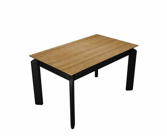 Стол DikLine KT140 керамика HC001 матовая/опоры черные, изображение 7 | Интернет магазин мебели и декора LifeDekor