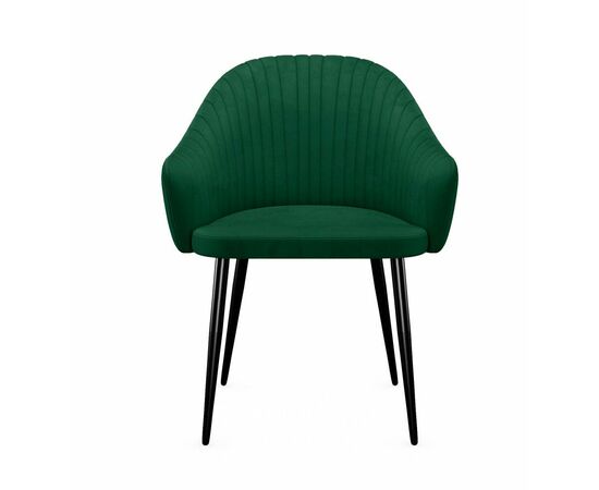 Стул DikLine 440 K13 изумруд, ножки черные, изображение 2 | Интернет магазин мебели и декора LifeDekor