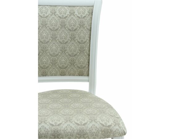 Стул Кабриоль, Белый, ткань Маркиз 99/2, изображение 3 | Интернет магазин мебели и декора LifeDekor