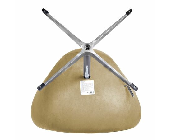 Кресло SWAN STYLE CHAIR карамельный, искусственная замша, изображение 9 | Интернет магазин мебели и декора LifeDekor