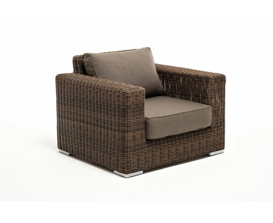 "Барселона" лаунж-зона из искусственного ротанга, цвет соломенный, изображение 40 | Интернет магазин мебели и декора LifeDekor