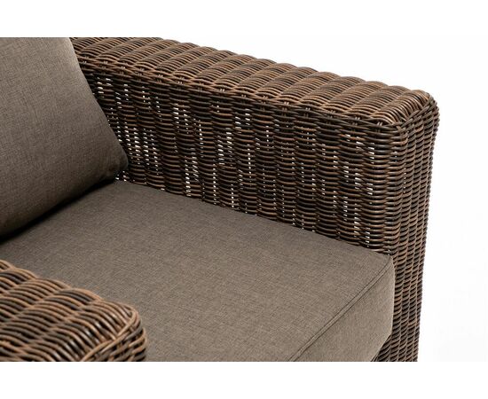 "Барселона" лаунж-зона из искусственного ротанга, цвет соломенный, изображение 45 | Интернет магазин мебели и декора LifeDekor