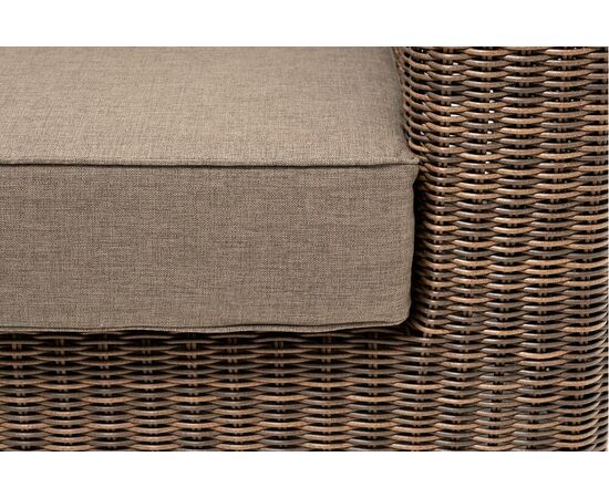 "Барселона" лаунж-зона из искусственного ротанга, цвет соломенный, изображение 46 | Интернет магазин мебели и декора LifeDekor
