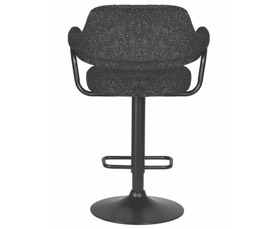 Стул барный DOBRIN CHARLY BLACK, черный твид (LEO18), Вариант: черный твид (LEO18), изображение 5 | Интернет магазин мебели и декора LifeDekor