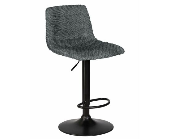 Стул барный DOBRIN TRAVIS, серый (VIVALDI15), Вариант: серый (VIVALDI15), изображение 2 | Интернет магазин мебели и декора LifeDekor