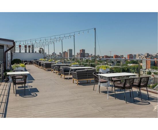 "Руссо" обеденный стол из HPL 150х80см, цвет молочный, изображение 20 | Интернет магазин мебели и декора LifeDekor