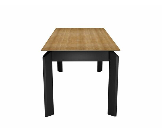 Стол DikLine KT140 керамика HC001 матовая/опоры черные, изображение 6 | Интернет магазин мебели и декора LifeDekor