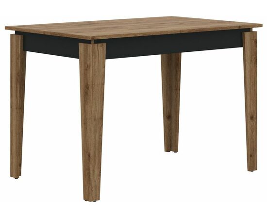 Стол деревянный Аркон дуб вотан / графит | Интернет магазин мебели и декора LifeDekor