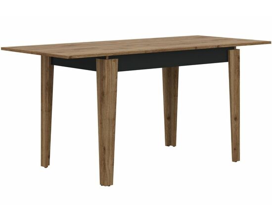 Стол деревянный Аркон дуб вотан / графит, изображение 6 | Интернет магазин мебели и декора LifeDekor