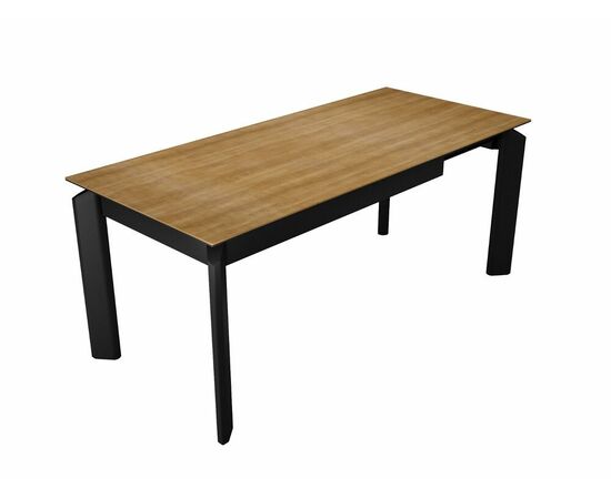 Стол DikLine KT140 керамика HC001 матовая/опоры черные, изображение 5 | Интернет магазин мебели и декора LifeDekor