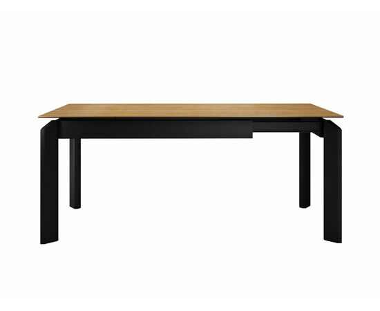 Стол DikLine KT140 керамика HC001 матовая/опоры черные, изображение 4 | Интернет магазин мебели и декора LifeDekor