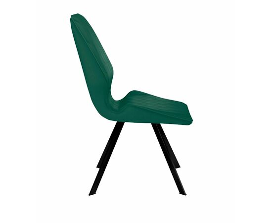 Стул DikLine 242M K13 изумруд, ножки черные, изображение 4 | Интернет магазин мебели и декора LifeDekor