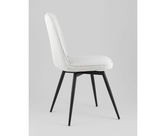 Стул Flatt вращающийся серый 2 шт., изображение 4 | Интернет магазин мебели и декора LifeDekor