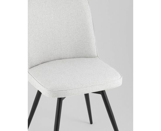 Стул Flatt вращающийся серый 2 шт., изображение 8 | Интернет магазин мебели и декора LifeDekor