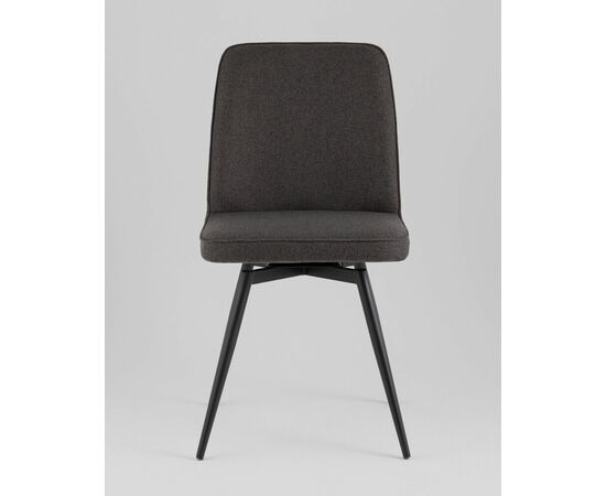 Стул Flatt вращающийся темно-серый 2 шт., изображение 3 | Интернет магазин мебели и декора LifeDekor