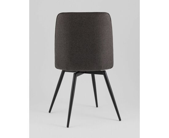 Стул Flatt вращающийся темно-серый 2 шт., изображение 5 | Интернет магазин мебели и декора LifeDekor