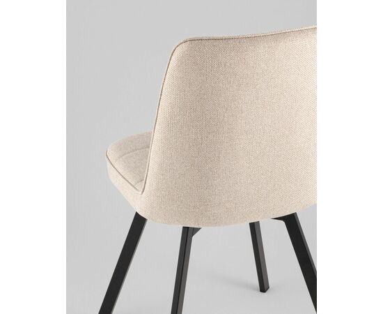 Стул Pleid вращающийся кремовый 2 шт., изображение 7 | Интернет магазин мебели и декора LifeDekor