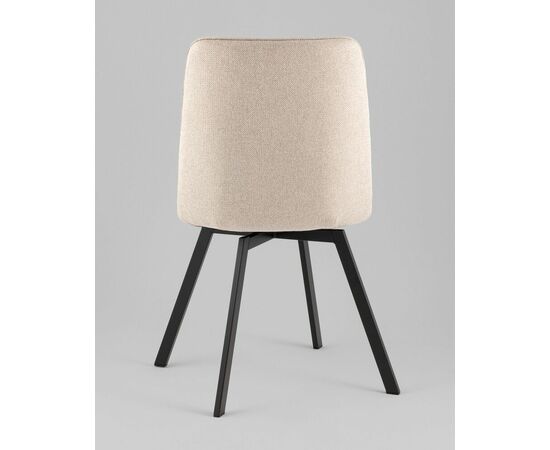 Стул Pleid вращающийся кремовый 2 шт., изображение 5 | Интернет магазин мебели и декора LifeDekor