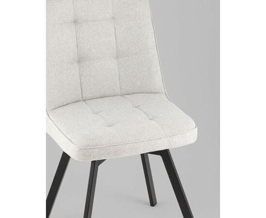 Стул Pleid вращающийся серый 2 шт., изображение 8 | Интернет магазин мебели и декора LifeDekor