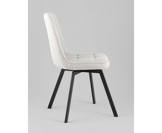 Стул Pleid вращающийся серый 2 шт., изображение 4 | Интернет магазин мебели и декора LifeDekor