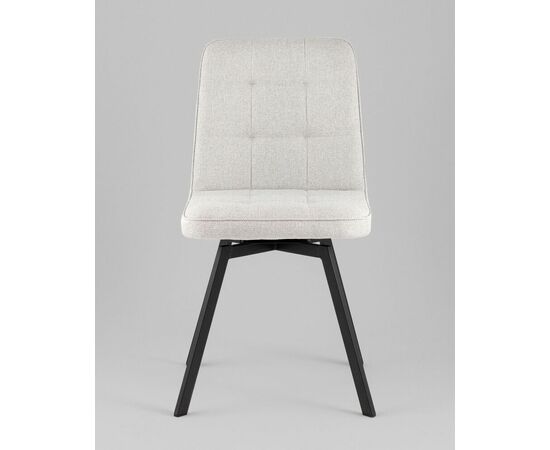 Стул Pleid вращающийся серый 2 шт., изображение 3 | Интернет магазин мебели и декора LifeDekor