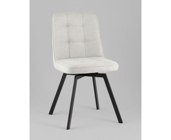 Стул Pleid вращающийся серый 2 шт., изображение 2 | Интернет магазин мебели и декора LifeDekor