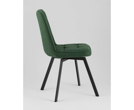 Стул Pleid вращающийся зеленый 2 шт., изображение 4 | Интернет магазин мебели и декора LifeDekor