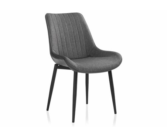 Стул на металлокаркасе Seda серый | Интернет магазин мебели и декора LifeDekor