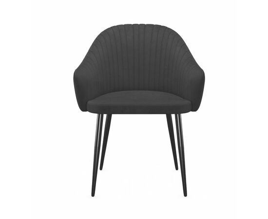 Стул DikLine 440 K21 черный, ножки черные, изображение 2 | Интернет магазин мебели и декора LifeDekor