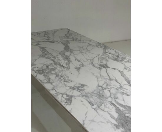 Стол ESMIR 180 MATTE ARABESCATO SOLID CERAMIC/ орех, ®DISAUR, изображение 6 | Интернет магазин мебели и декора LifeDekor