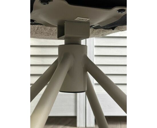 Стул RIKARD 360 град. кремовый RIELY-111 /PRESENT-120, шенилл - велюр / латте каркас, ®DISAUR, изображение 12 | Интернет магазин мебели и декора LifeDekor