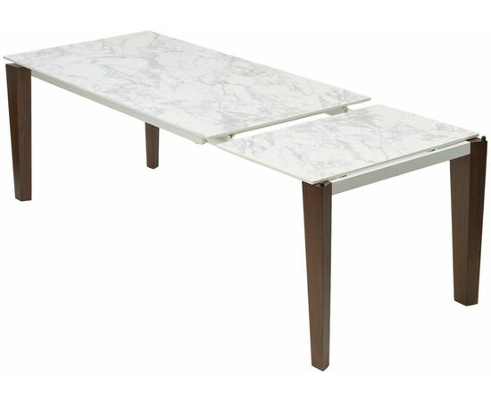 Стол ESMIR 180 MATTE ARABESCATO SOLID CERAMIC/ орех, ®DISAUR, изображение 13 | Интернет магазин мебели и декора LifeDekor