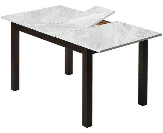 Стол TME-6931 MBH SWEDEN белый мрамор / темный орех  M-City, изображение 11 | Интернет магазин мебели и декора LifeDekor