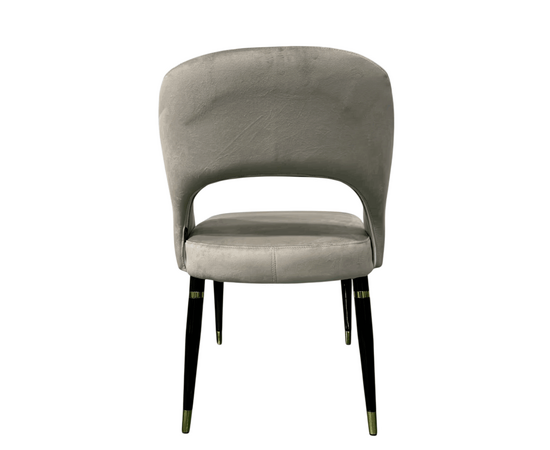 Стул обеденный Оливия ART2367-CF, кофейный/черный, изображение 4 | Интернет магазин мебели и декора LifeDekor