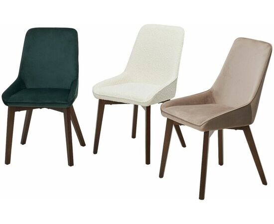 Стул CRISTIAN Future-073 изумрудный, велюр / орех, ®DISAUR, изображение 7 | Интернет магазин мебели и декора LifeDekor