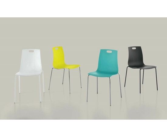 Стул OLLY 44.57 (G093/Z031 полипропилен белого цв. ), изображение 2 | Интернет магазин мебели и декора LifeDekor