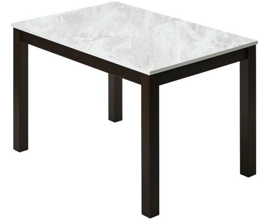 Стол TME-6931 MBH SWEDEN белый мрамор / темный орех  M-City, изображение 6 | Интернет магазин мебели и декора LifeDekor