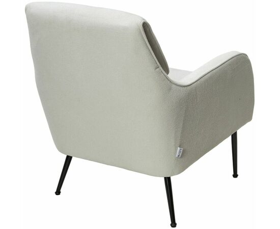 Кресло MAGDA Cato-01 белый, ткань / черный каркас, ®DISAUR, изображение 3 | Интернет магазин мебели и декора LifeDekor