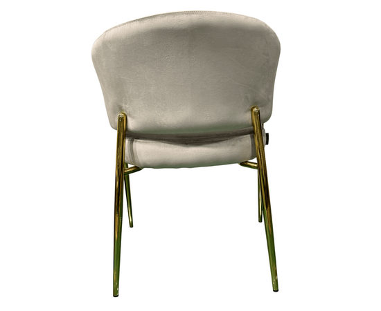 Стул обеденный Стелла ART2959-BG, бежевый/глянцевое золото, изображение 3 | Интернет магазин мебели и декора LifeDekor