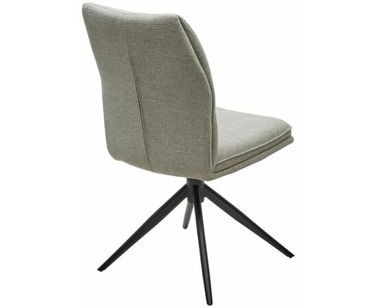 Стул YOHAN 360 град. поворот. KN01-04 Светло-серый, ткань / Черный, ®DISAUR, изображение 5 | Интернет магазин мебели и декора LifeDekor