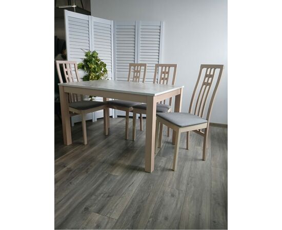 Стул СB-2482YBH MILKY WHITE молочный дуб/ CAMEL M-city, изображение 4 | Интернет магазин мебели и декора LifeDekor