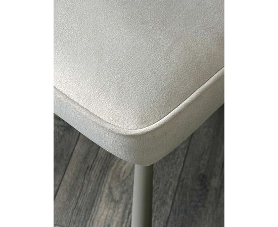 Стул RIKARD 360 град. кремовый RIELY-111 /PRESENT-120, шенилл - велюр / латте каркас, ®DISAUR, изображение 9 | Интернет магазин мебели и декора LifeDekor