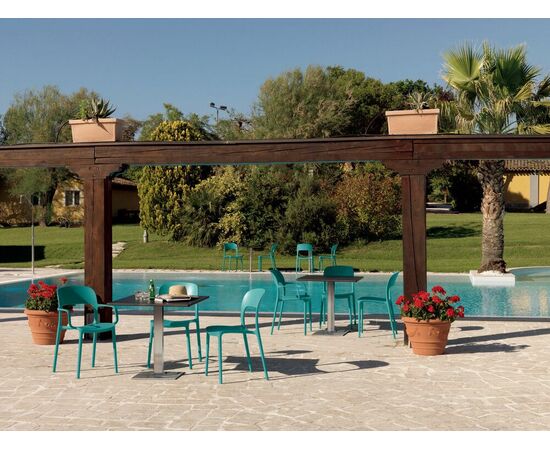 Стул GIPSY 40.09 (Z025 полипропилен в цвете турчезе), изображение 2 | Интернет магазин мебели и декора LifeDekor