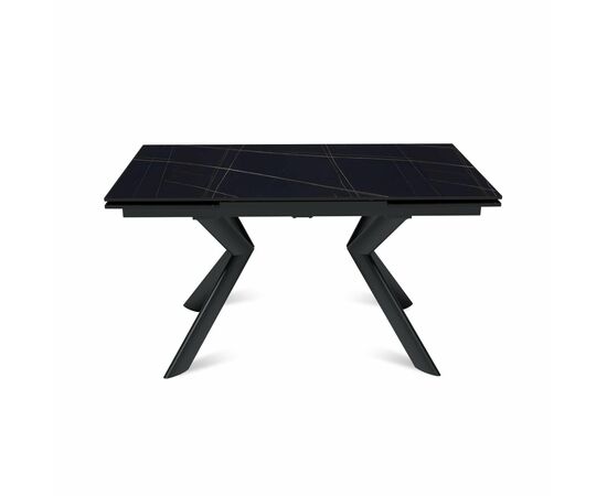 Стол раскладной Bridge (160+40+40), керамика матовая Black Gold, изображение 2 | Интернет магазин мебели и декора LifeDekor