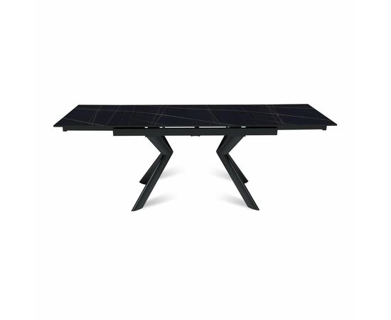 Стол раскладной Bridge (160+40+40), керамика матовая Black Gold, изображение 5 | Интернет магазин мебели и декора LifeDekor