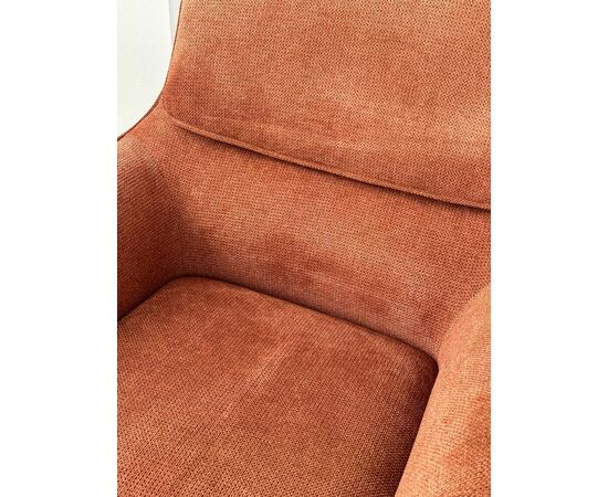 Кресло MAGDA Cato-08 коричневый, ткань / черный каркас, ®DISAUR, изображение 6 | Интернет магазин мебели и декора LifeDekor