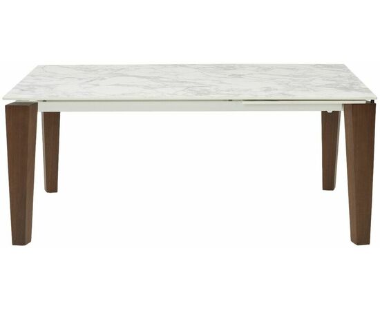 Стол ESMIR 180 MATTE ARABESCATO SOLID CERAMIC/ орех, ®DISAUR, изображение 7 | Интернет магазин мебели и декора LifeDekor